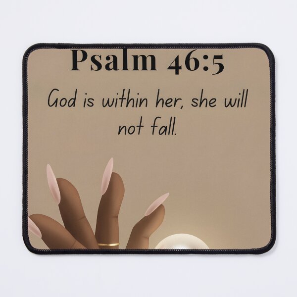 Item preview, Psalm 46:5 God Is Within Her Christian Wall Art designed and sold by Sandydesign.