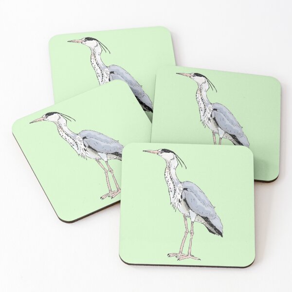 Item preview, Grey Herons - Wetland Birds Collection designed and sold by TadpoleShrimp.