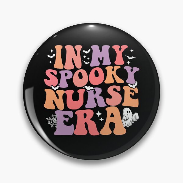 Item preview, In My Spooky Nurse Era Shirt – Cute Ghost Halloween Nurse designed and sold by Alluka Brand.