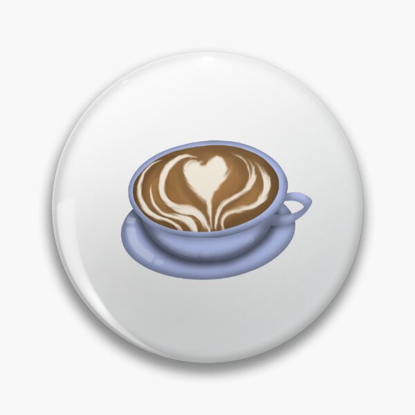 Artikelvorschau, Blaue Tasse Herzkaffee entworfen und verkauft von DesignsByChloeZ.