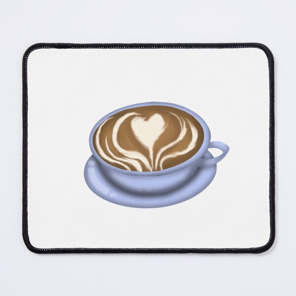Item preview, Blue Cup Heart Coffee designed and sold by DesignsByChloeZ.