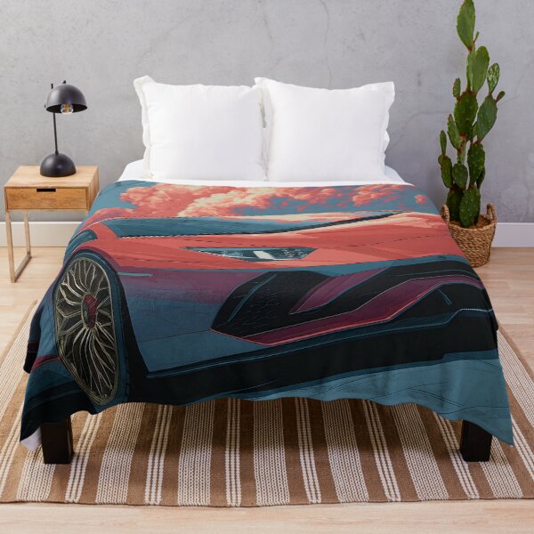 Item preview, Lamborghini LP780-4 Ultimae Artwork – Colorful Exotic Car Wall Art designed and sold by AutoPopStudio.