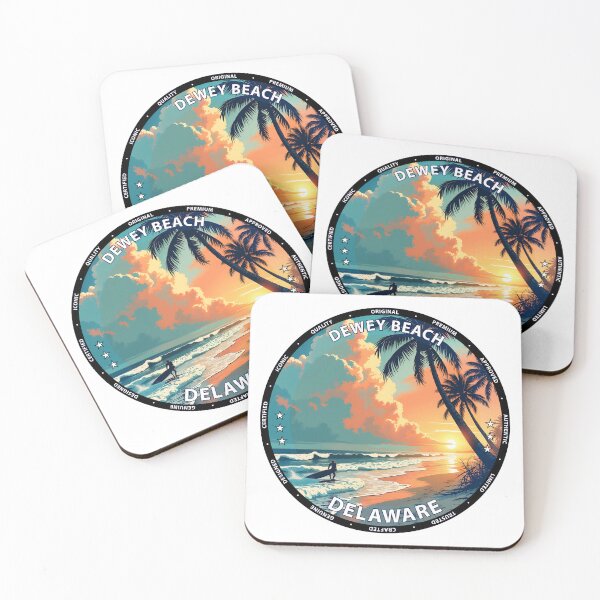 Item preview, Dewey Beach – Delaware USA - Surf lifestyle small but playful waves designed and sold by inkNext.