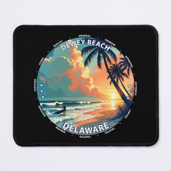 Item preview, Dewey Beach – Delaware USA - Surf lifestyle small but playful waves designed and sold by inkNext.