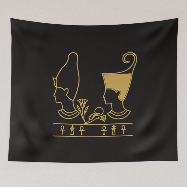 Item preview, Ancient Egyptian Double Crown Pharaoh Royal Symbol Upper Lower Egypt Unity designed and sold by Eye Of Horus.