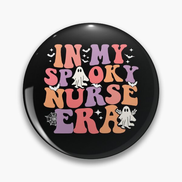 Item preview, In My Spooky Nurse Era Shirt – Cute Ghost Halloween Nurse designed and sold by Alluka Brand.
