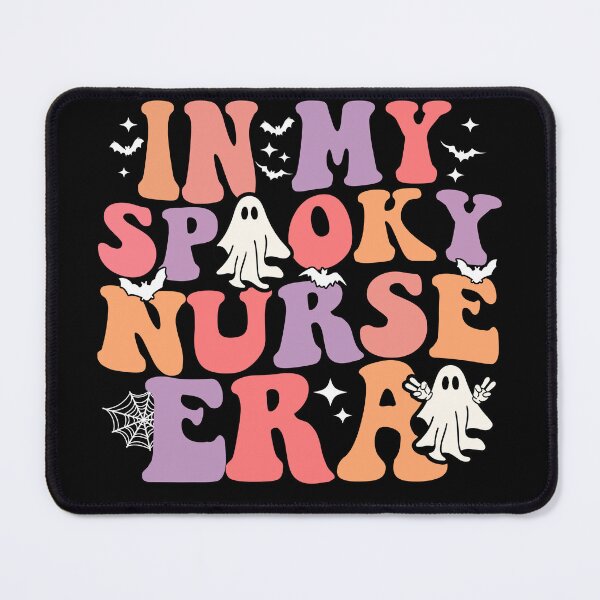 Item preview, In My Spooky Nurse Era Shirt – Cute Ghost Halloween Nurse designed and sold by Alluka Brand.