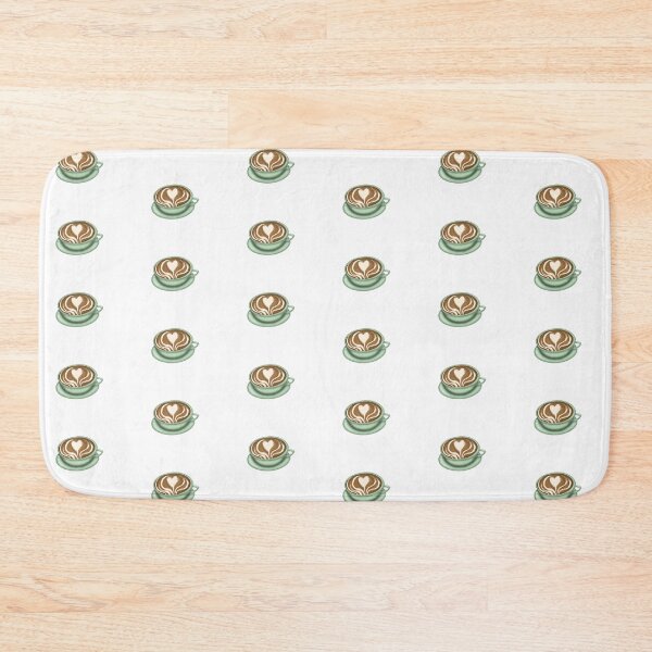 Item preview, Green Cup Heart Coffee designed and sold by DesignsByChloeZ.