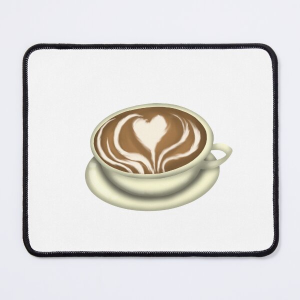 Item preview, Yellow Cup Heart Coffee designed and sold by DesignsByChloeZ.
