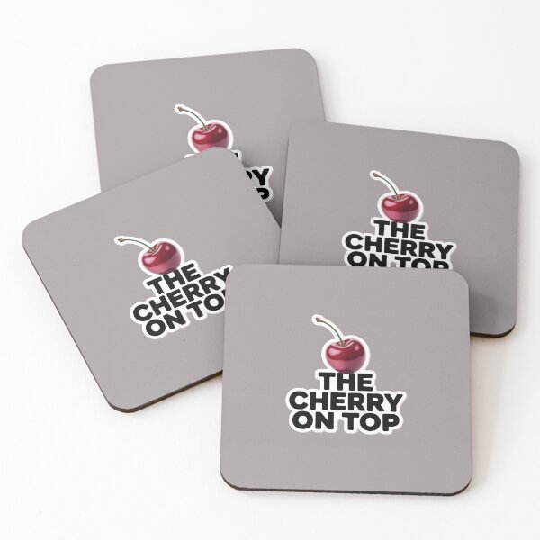 Item preview, The Cherry On Top – Fun Minimalist Design designed and sold by HolisticFurArt.