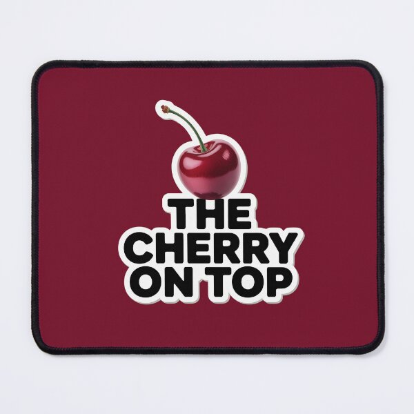 Item preview, The Cherry On Top – Fun Minimalist Design designed and sold by HolisticFurArt.