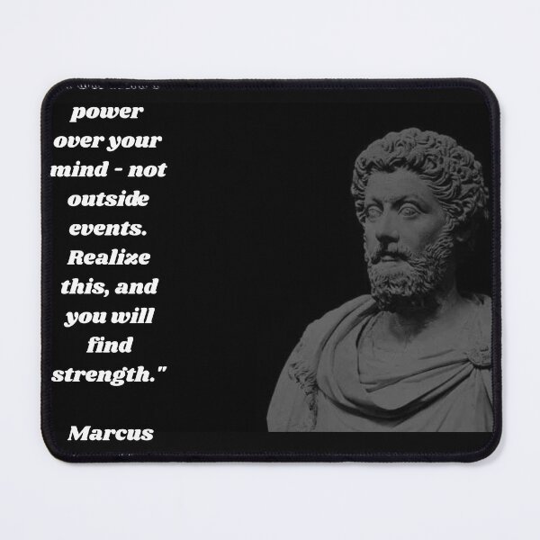 Item preview, Marcus Aurelius Quote designed and sold by julieBarmens.