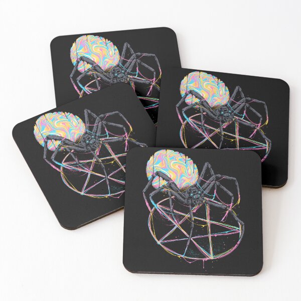 Item preview, Psychedelic Spider and Neon designed and sold by CuthbertDerrick.