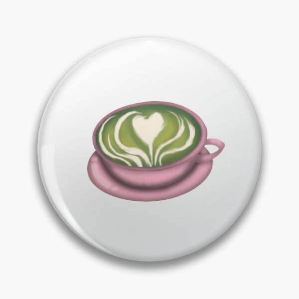 Item preview, Pink Cup Heart Matcha designed and sold by DesignsByChloeZ.
