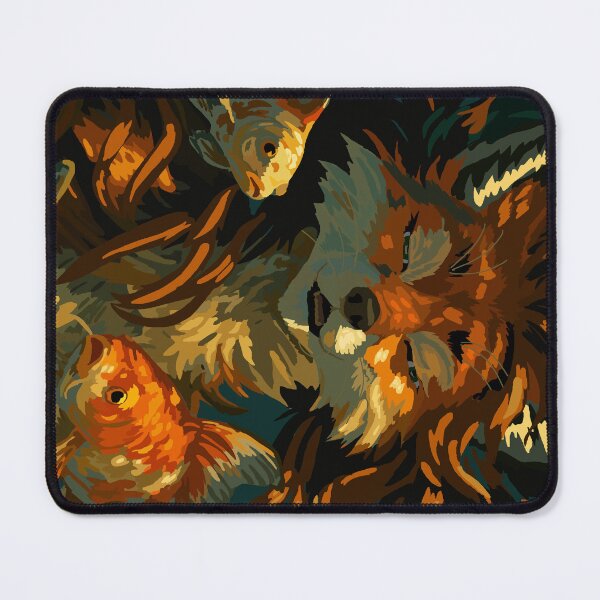 Item preview, Foxy Likes a Good Dunk, Isn't Koi About It. designed and sold by KlakkDrawsStuff.