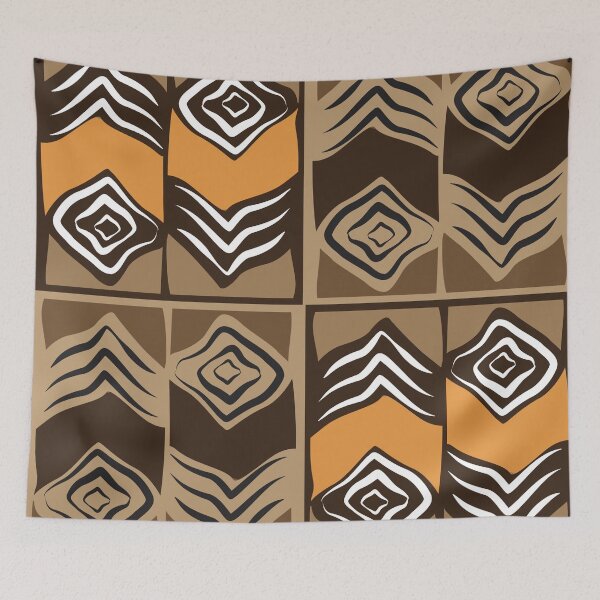 Item preview, Bogolan patterns designed and sold by Wolagno.
