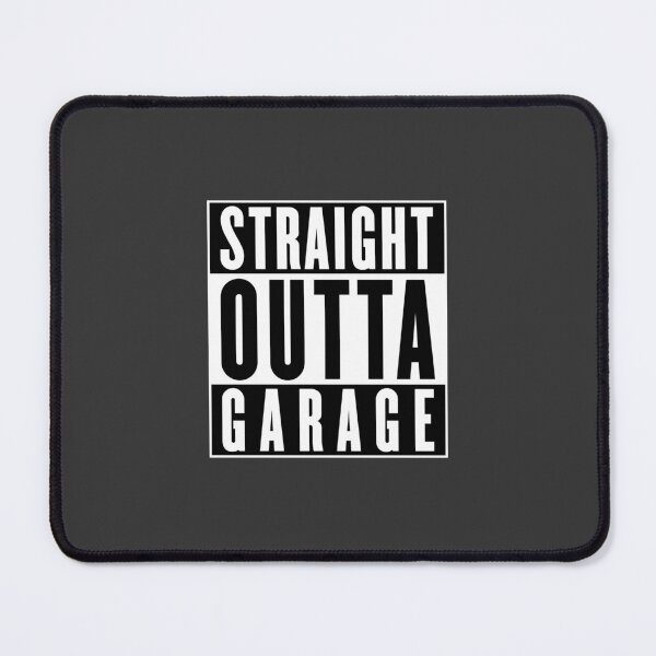 Item preview, Straight outta Garage (black and white) designed and sold by VEB Ostladen.
