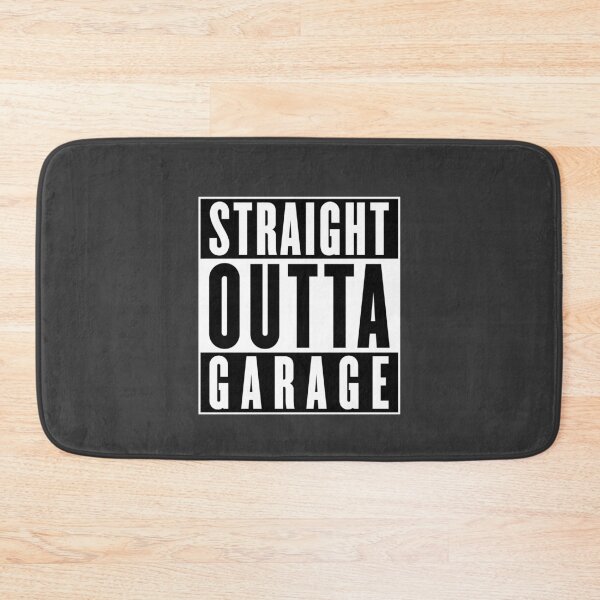 Item preview, Straight outta Garage (black and white) designed and sold by VEB Ostladen.