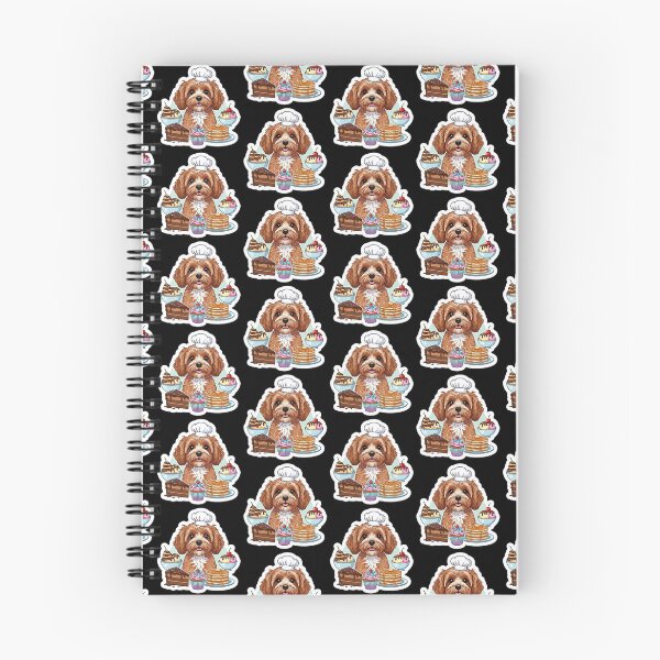 Item preview, Kawaii Cavapoo Dessert Lover Baker designed and sold by toppopin.