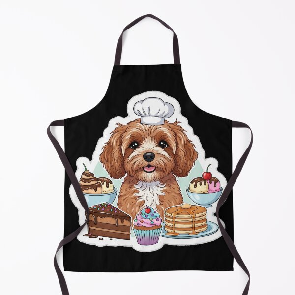 Item preview, Kawaii Cavapoo Dessert Lover Baker designed and sold by toppopin.