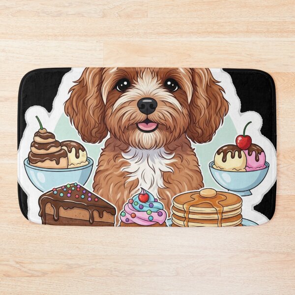 Item preview, Kawaii Cavapoo Dessert Lover Baker designed and sold by toppopin.