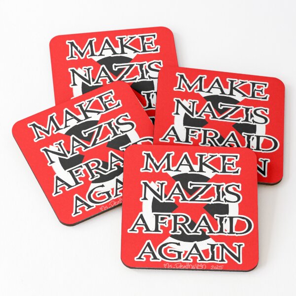 Item preview, Make Nazis Afraid Again designed and sold by Ms. Deathwish Designs.