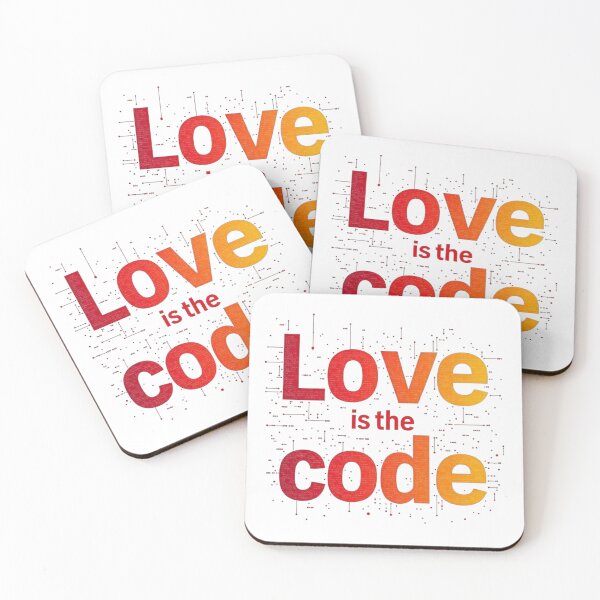 Item preview, Love Is The Code designed and sold by JusRight TT.
