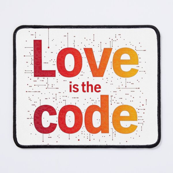 Item preview, Love Is The Code designed and sold by JusRight TT.