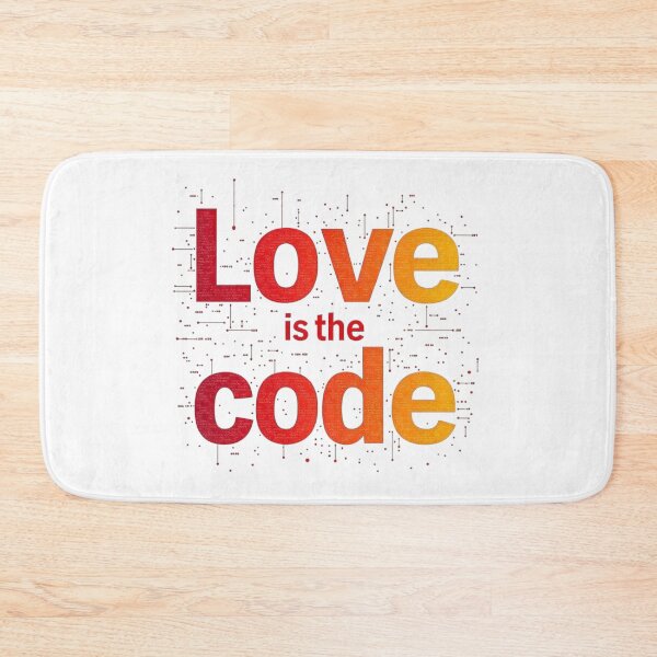 Item preview, Love Is The Code designed and sold by JusRight TT.