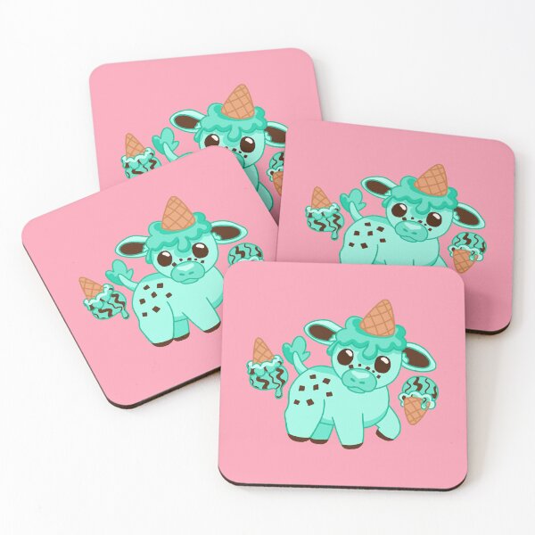 Item preview, Mint chocolate chip Ice Cream Cow designed and sold by P-plumcrafts.