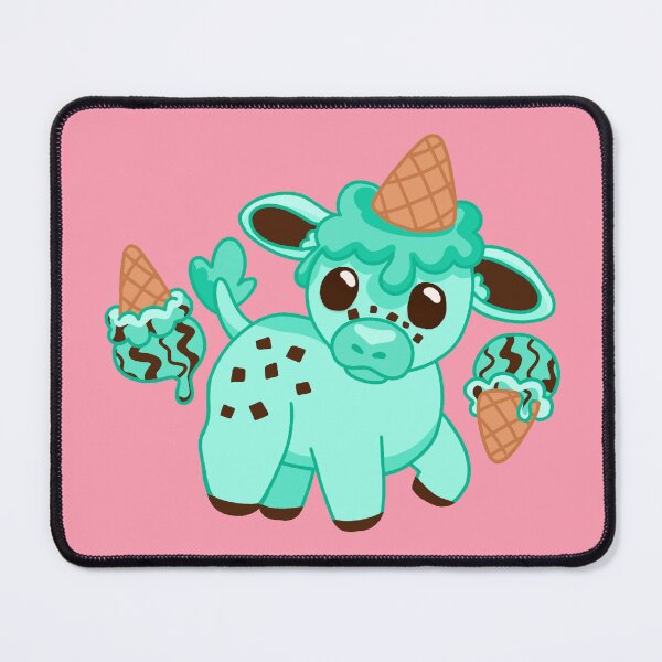 Item preview, Mint chocolate chip Ice Cream Cow designed and sold by P-plumcrafts.