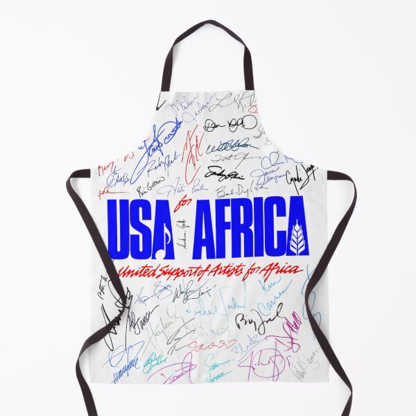 Item preview, Usa For Africa Blue Signatures designed and sold by DebbieYuchniuk.