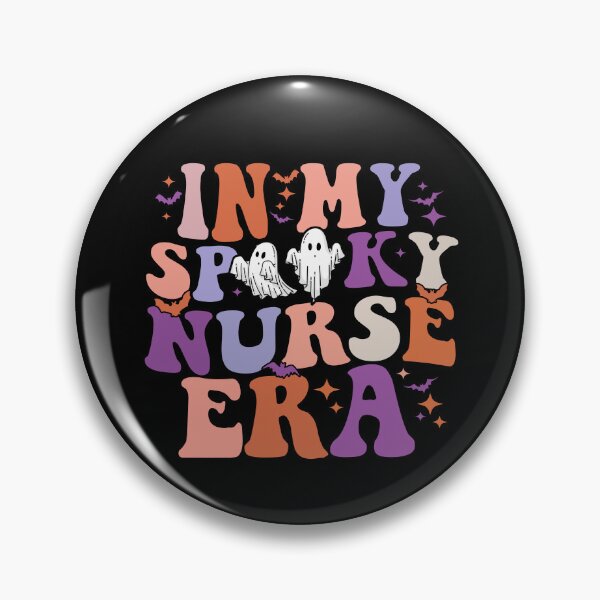 Item preview, In My Spooky Nurse Era Shirt – Cute Ghost Halloween Nurse designed and sold by Alluka Brand.