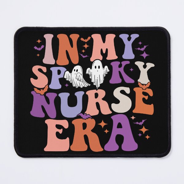 Item preview, In My Spooky Nurse Era Shirt – Cute Ghost Halloween Nurse designed and sold by Alluka Brand.