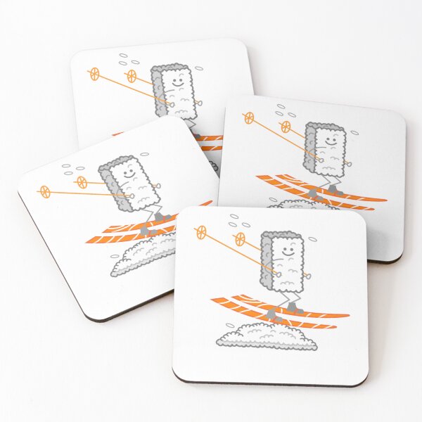 Item preview, Sushi on skis winter sports designed and sold by ritaaoliv.