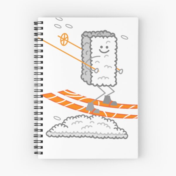 Item preview, Sushi on skis winter sports designed and sold by ritaaoliv.