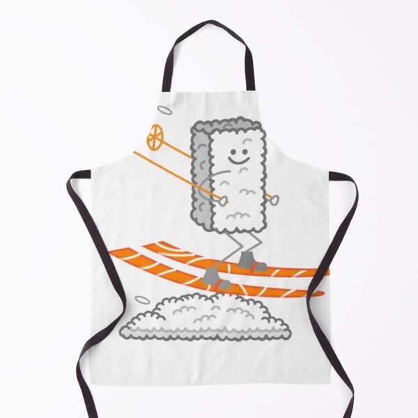 Item preview, Sushi on skis winter sports designed and sold by ritaaoliv.