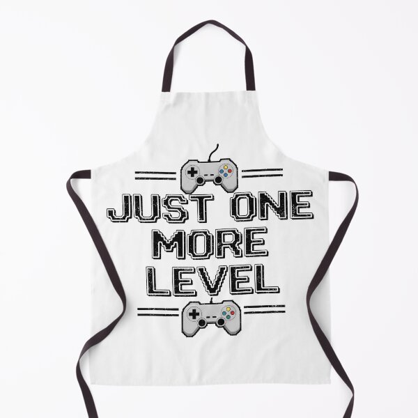 Item preview, Just One More Level – Funny Gamer Design with Controller designed and sold by Imaginationbeyond.