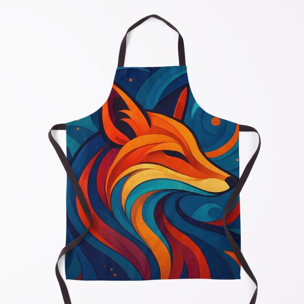 Item preview, Abstract Fox Spirit – Colourful Wildlife designed and sold by mrrichard515.