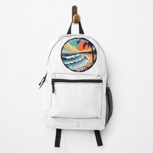Item preview, Belmar Beach – New Jersey USA - Surf lifestyle lively Atlantic waves designed and sold by inkNext.