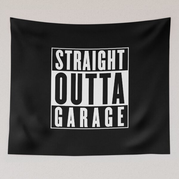 Item preview, Straight outta Garage (white) designed and sold by VEB Ostladen.