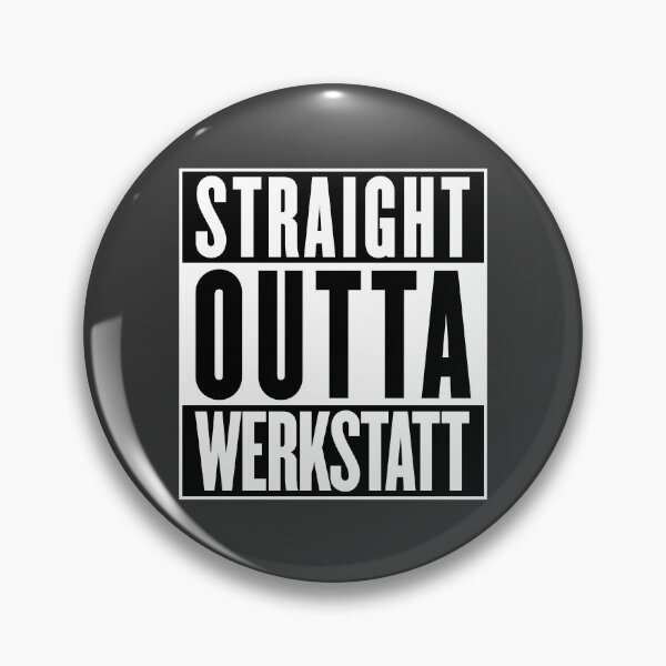 Item preview, Straight outta workshop (black and white) designed and sold by VEB Ostladen.