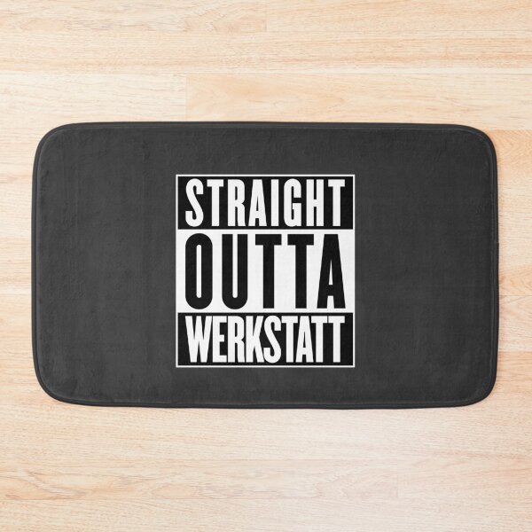Item preview, Straight outta workshop (black and white) designed and sold by VEB Ostladen.