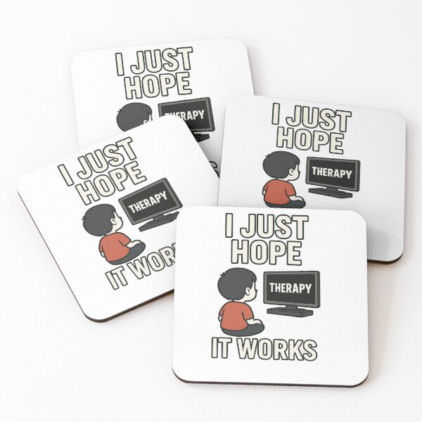 Item preview, I Just Hope It Works Meme T-Shirt – Funny Therapy Humor Design designed and sold by Design Express.