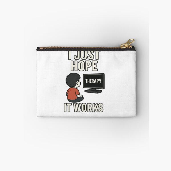 Item preview, I Just Hope It Works Meme T-Shirt – Funny Therapy Humor Design designed and sold by Design Express.