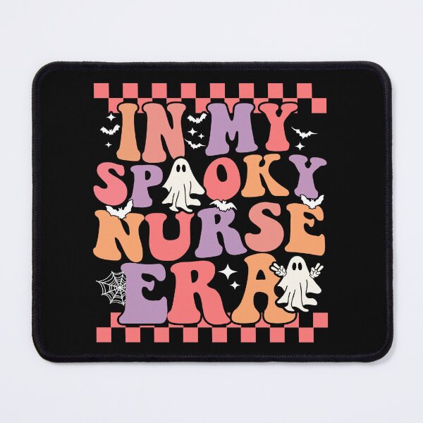 Item preview, In My Spooky Nurse Era Shirt – Cute Ghost Halloween Nurse designed and sold by Alluka Brand.