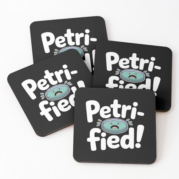 Item preview, Petri-Fied! Funny Petri Dish Pun designed and sold by PMCreative.