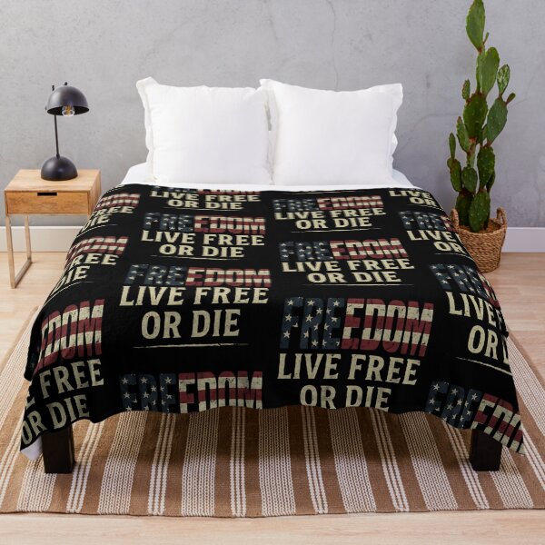 Item preview, FREEDOM live free or die USA designed and sold by GracefulPODshop.