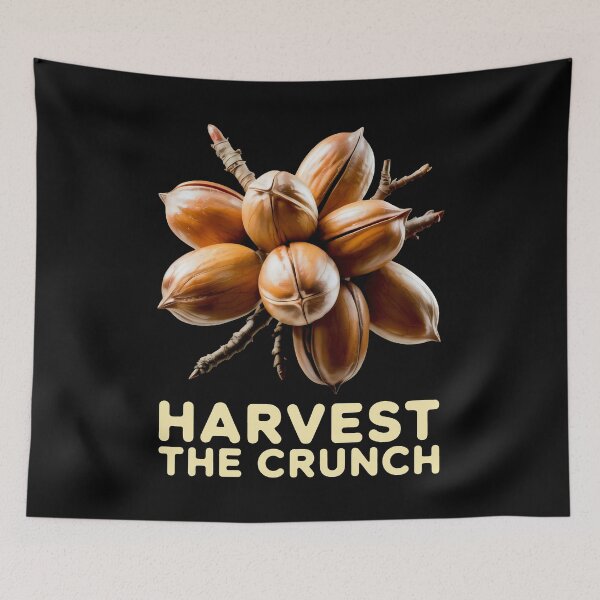 Item preview, Realistic Pecan Close-Up Evoking Natural Crunch and Warmth designed and sold by SplashTastic.