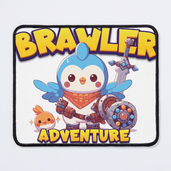 Item preview, Pixel Brawler Gamer Shirt – Cute Fantasy Adventure Bird designed and sold by tredinium.